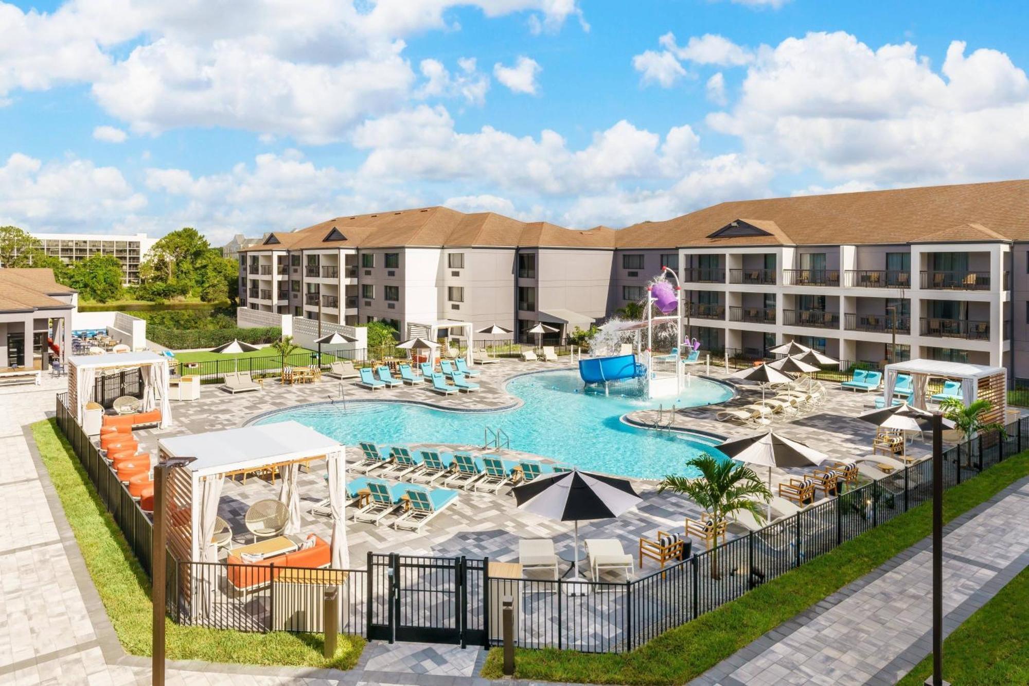 Courtyard By Marriott Orlando Lake Buena Vista At Vista Centre Экстерьер фото